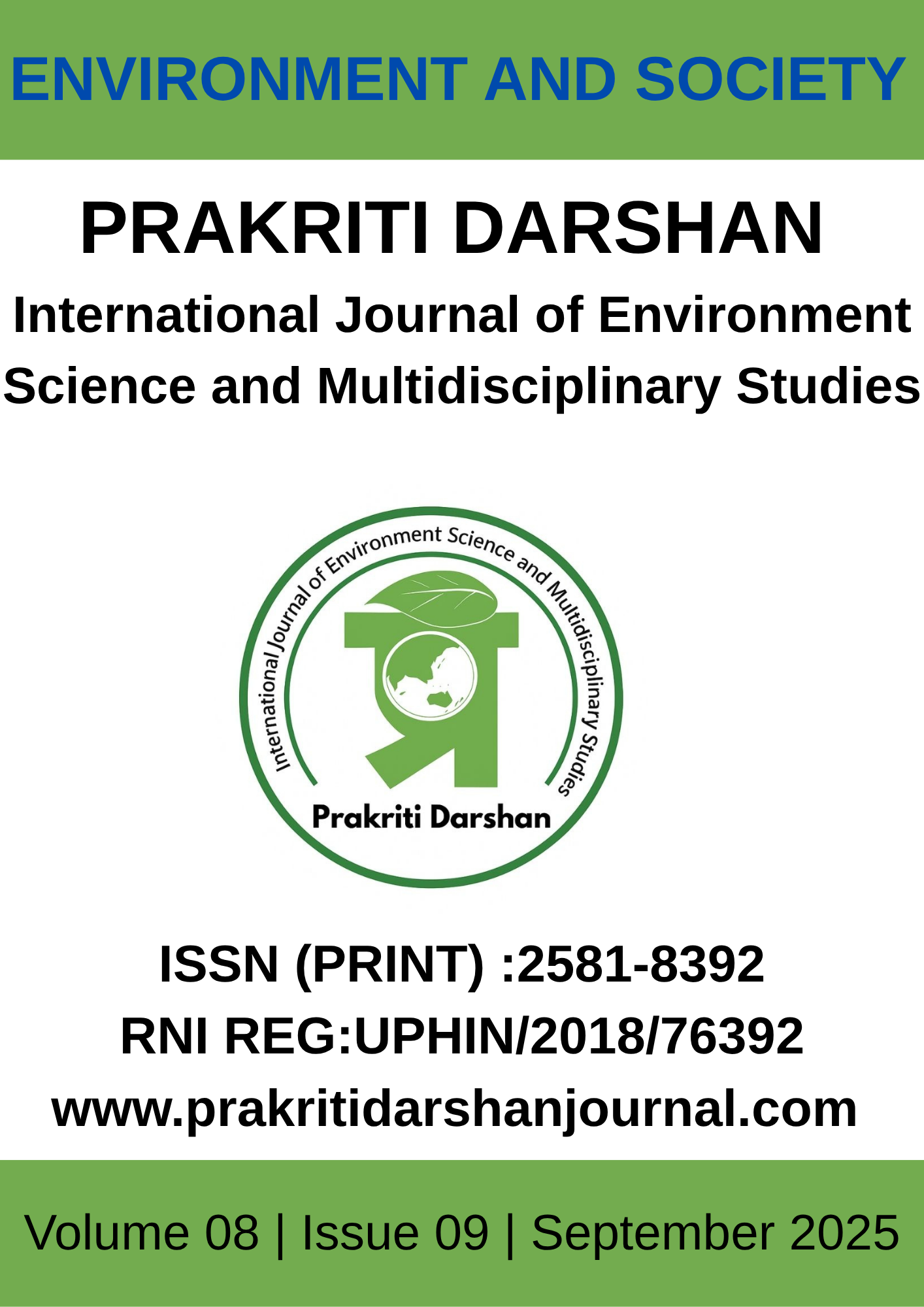 Environment and Society